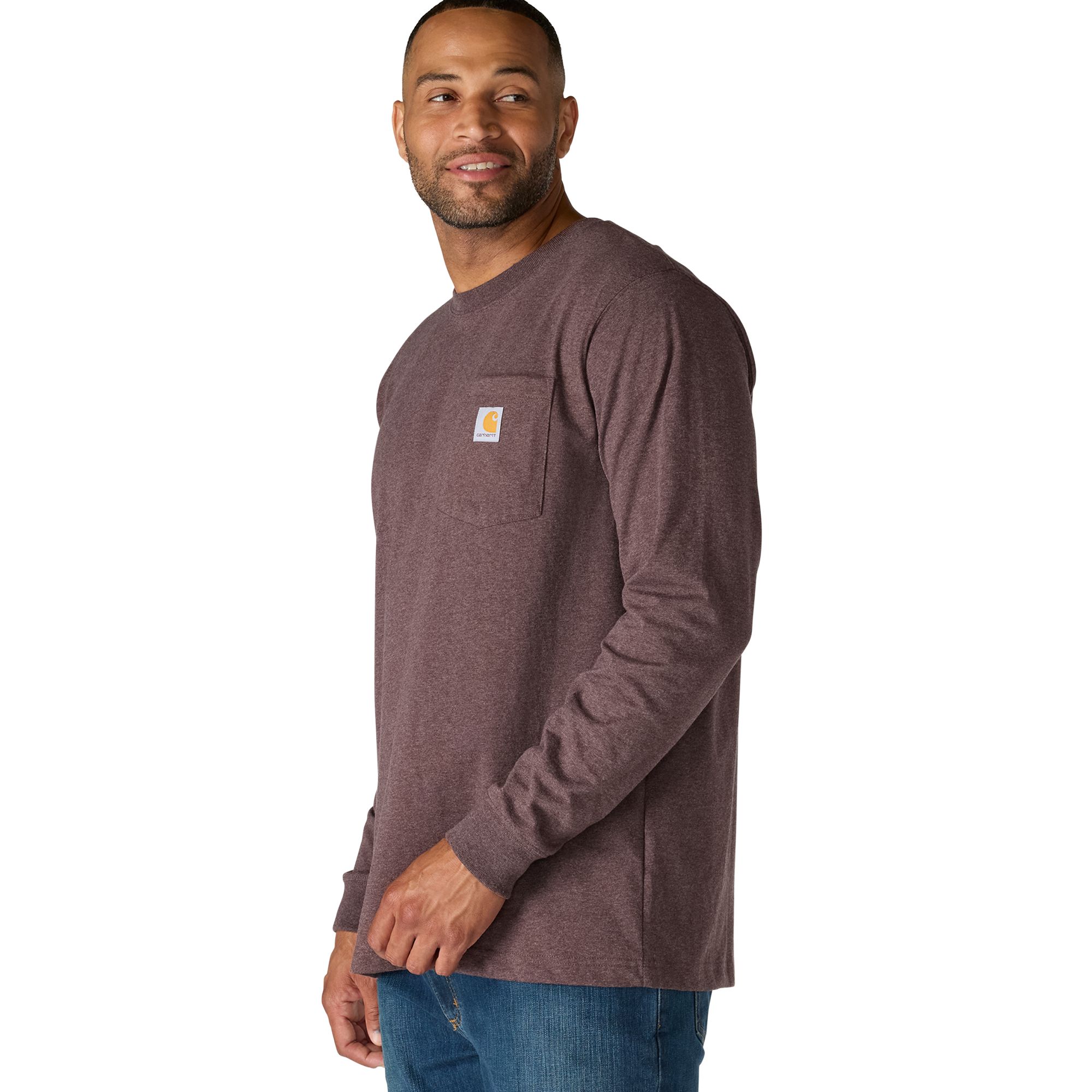 Carhartt Men's Back Graphic Long Sleeve T Shirt