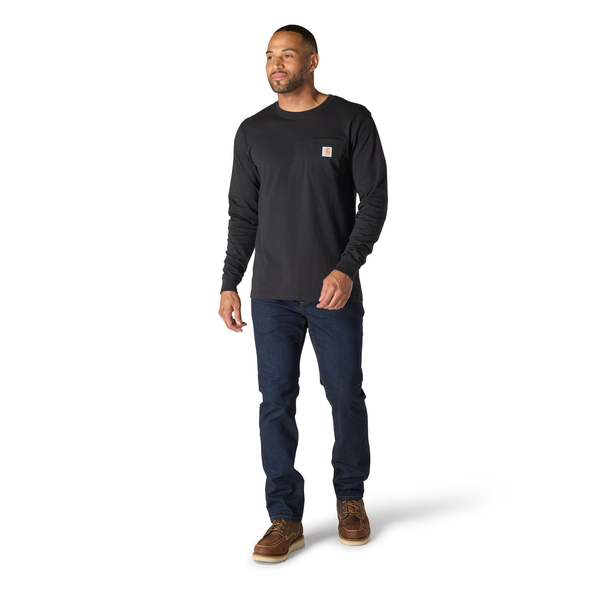 Carhartt Men's Back Graphic Long Sleeve T Shirt