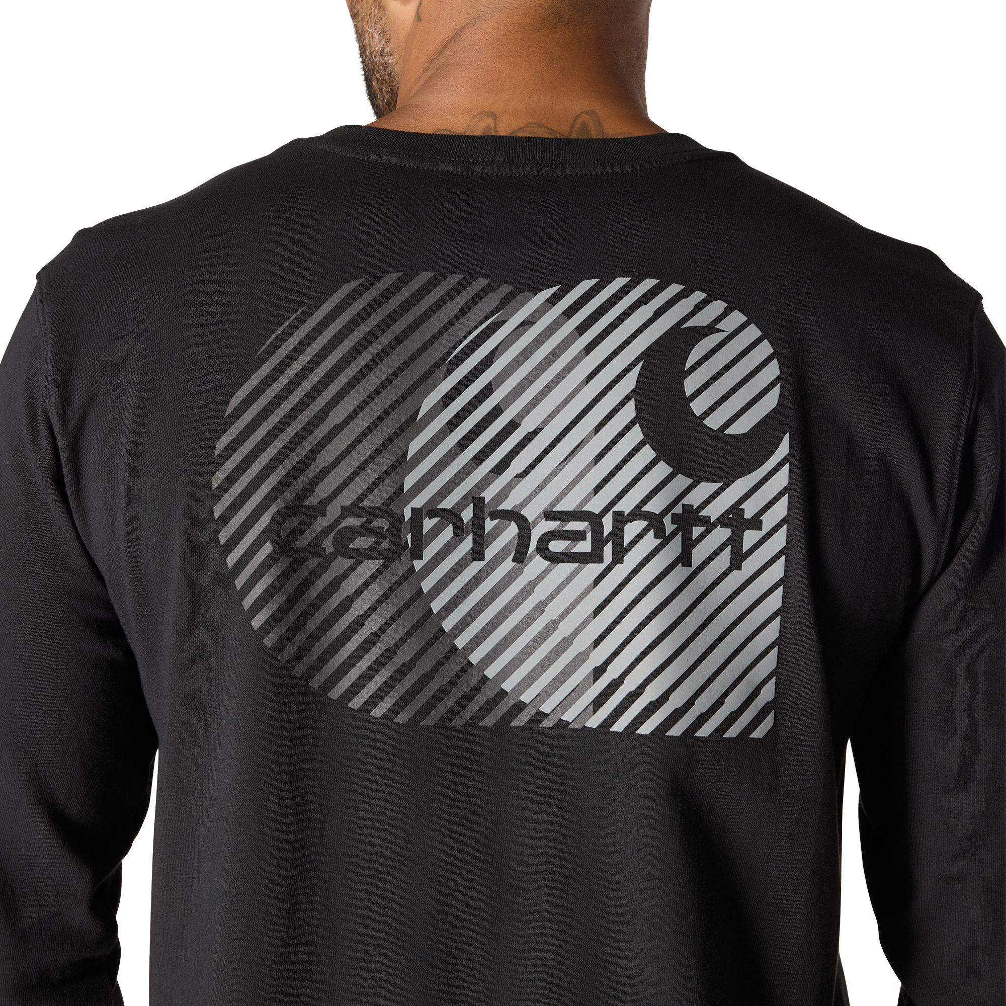 Carhartt Men's Back Graphic Long Sleeve T Shirt