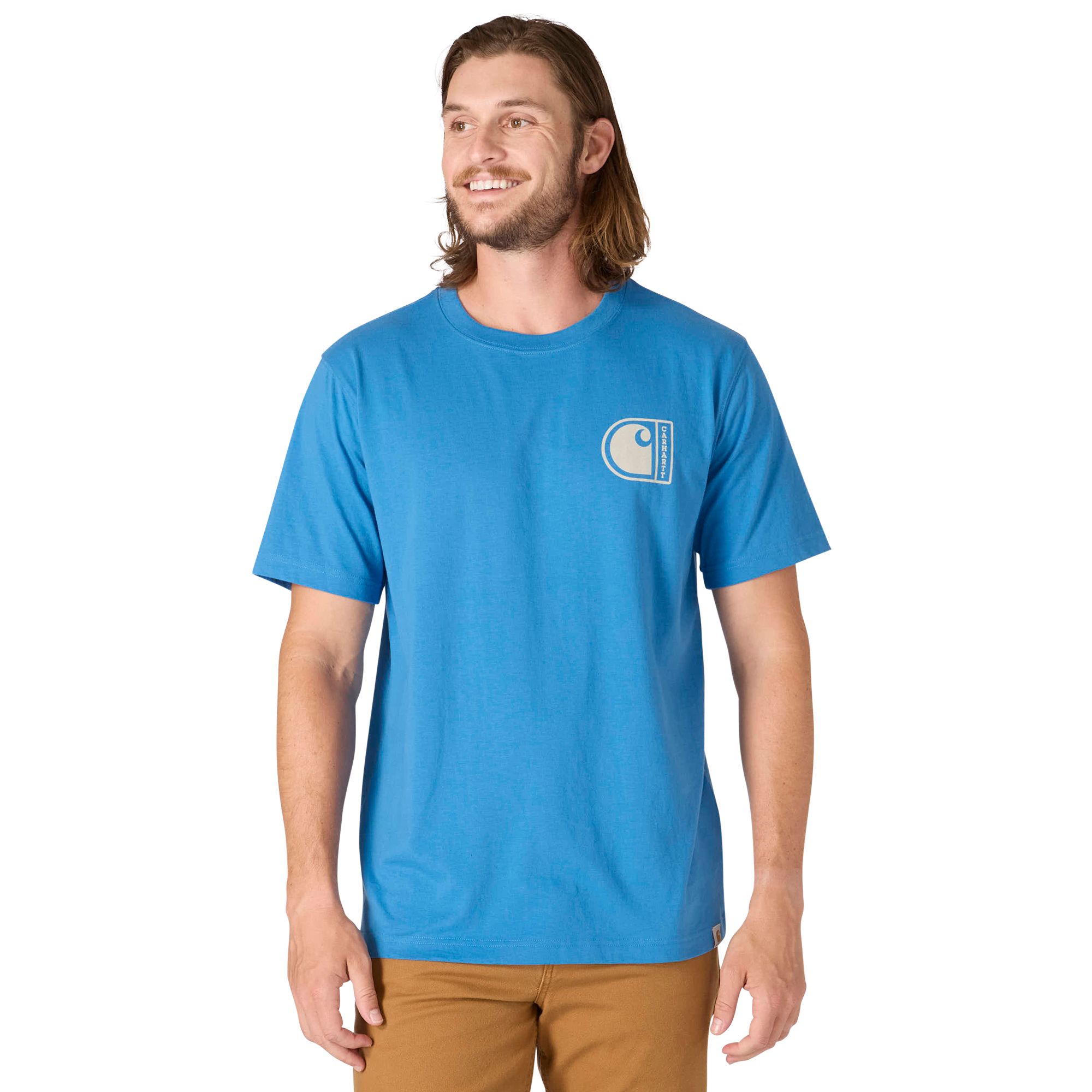 Carhartt Men's Lightweight Graphic Workwear T-shirt