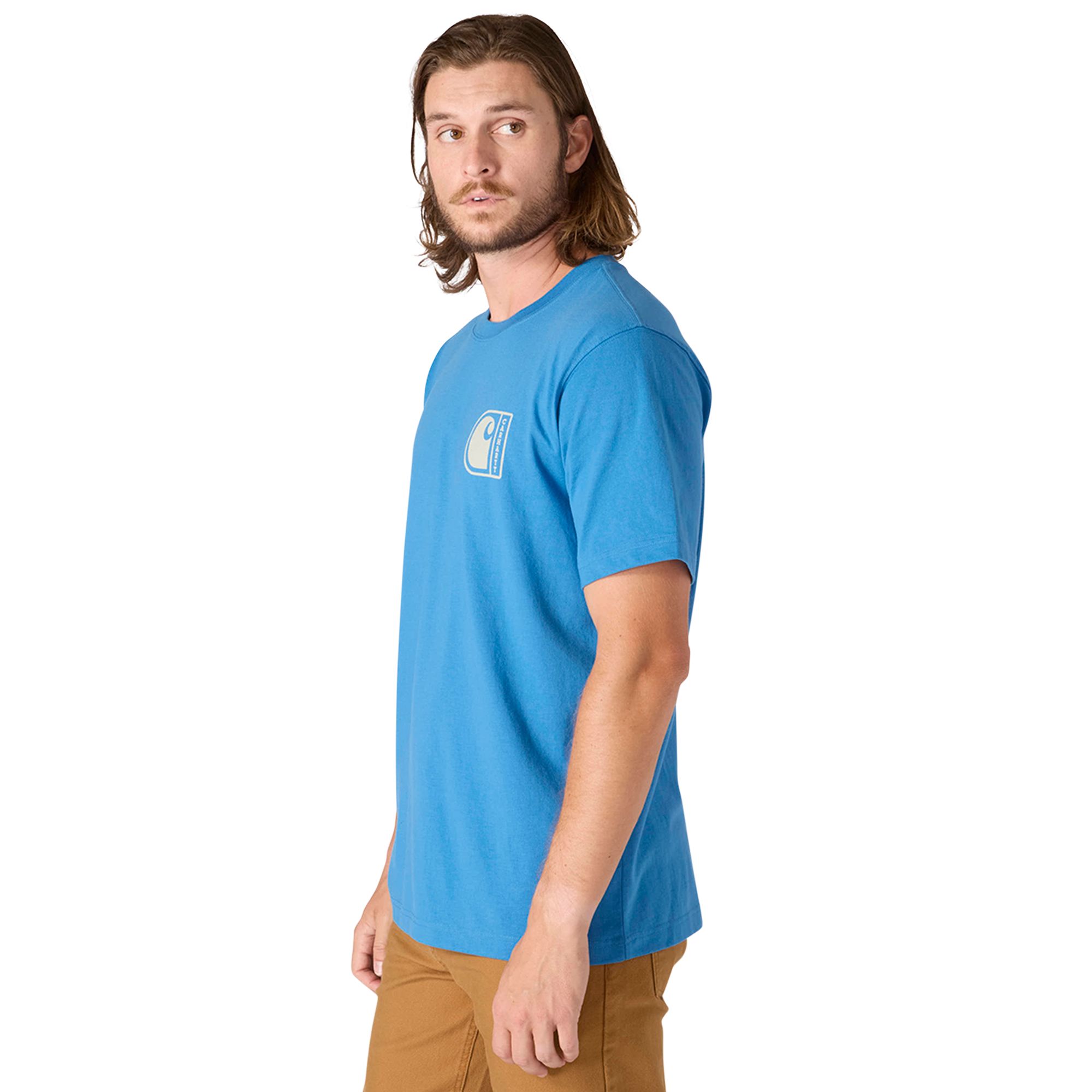 Carhartt Men's Lightweight Graphic Workwear T-shirt