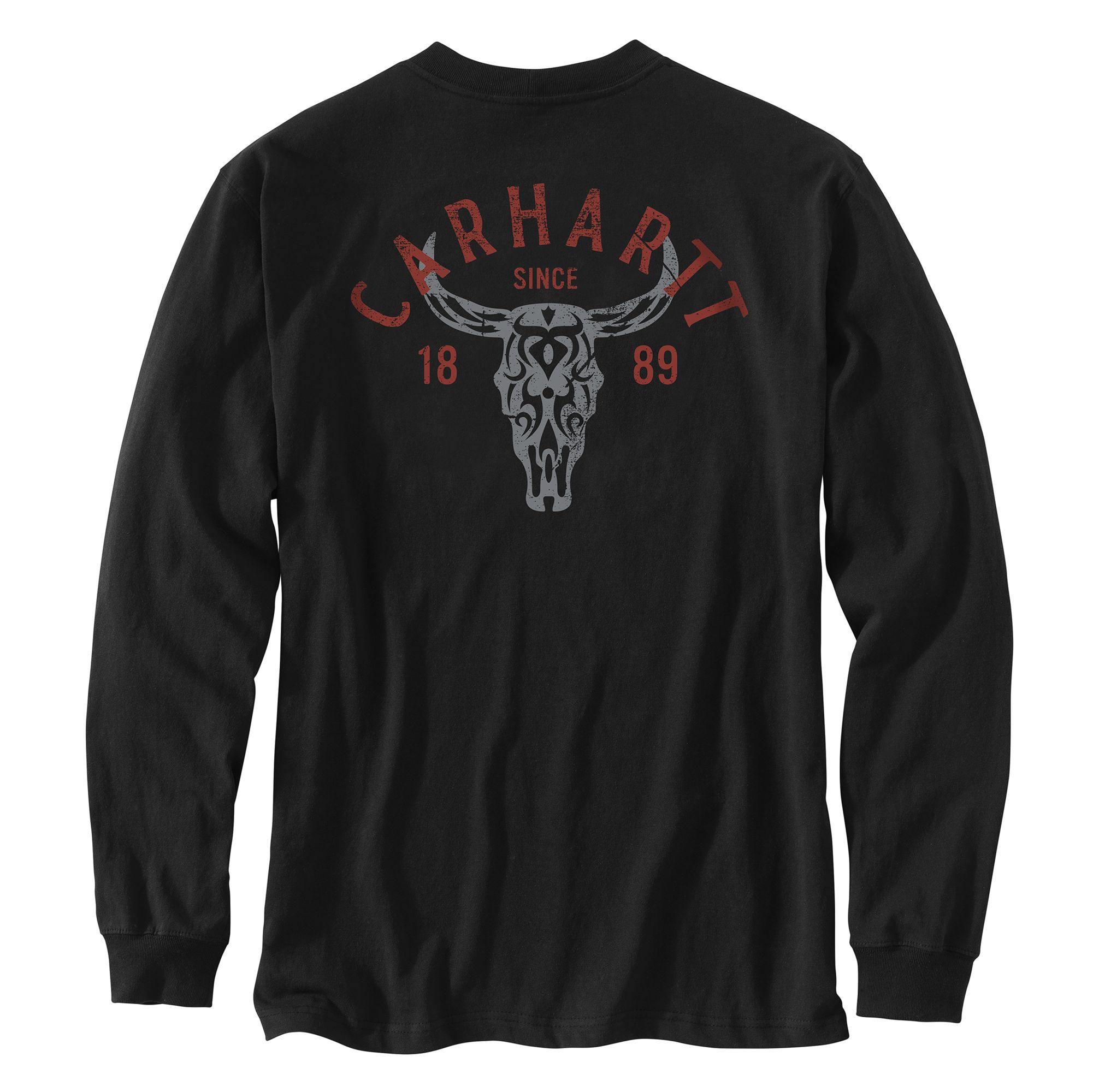 Carhartt Men's Heavyweight Longhorn Long Sleeve T-shirt