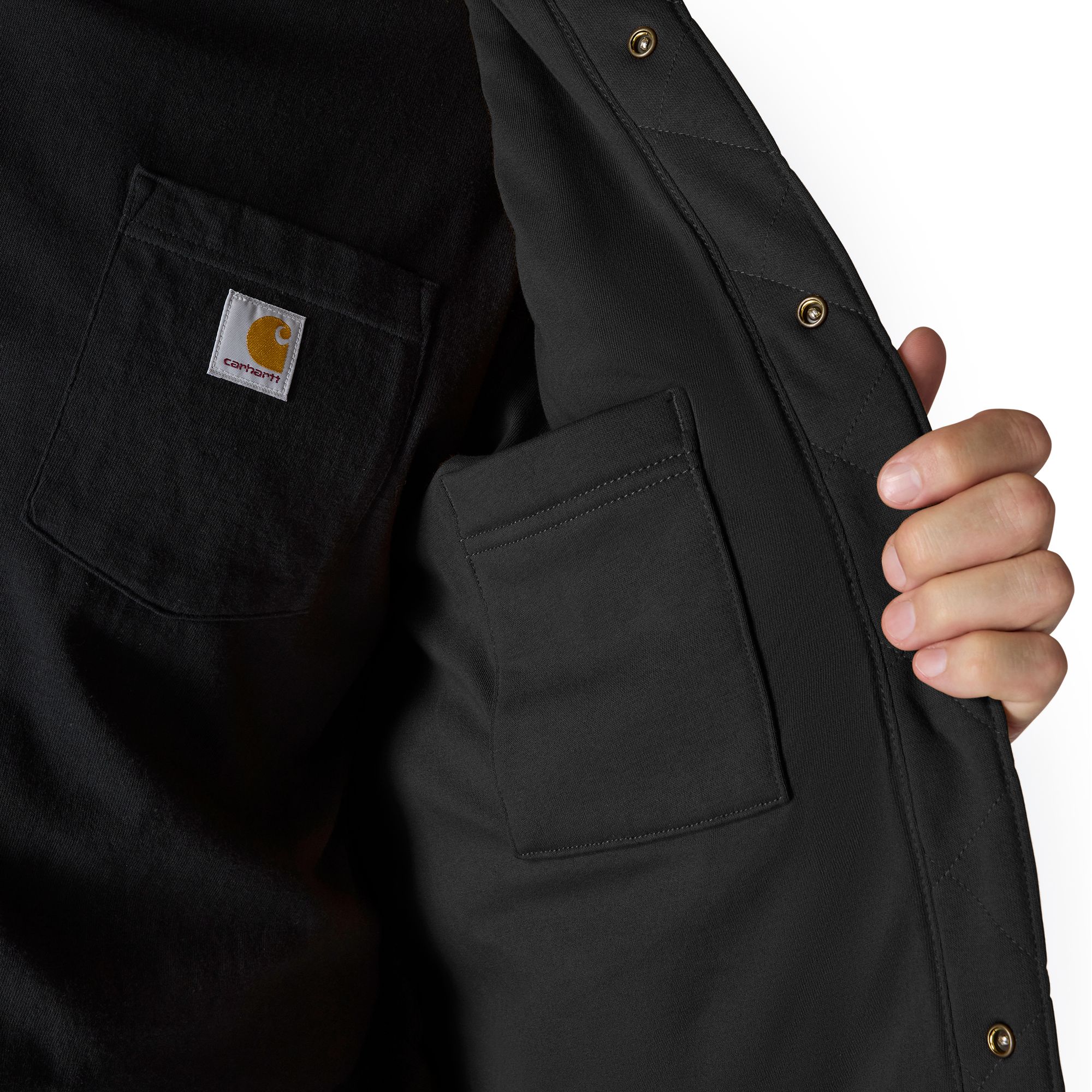 Carhartt Men's Rain Defender® Quilted Water Repellent Sweatshirt