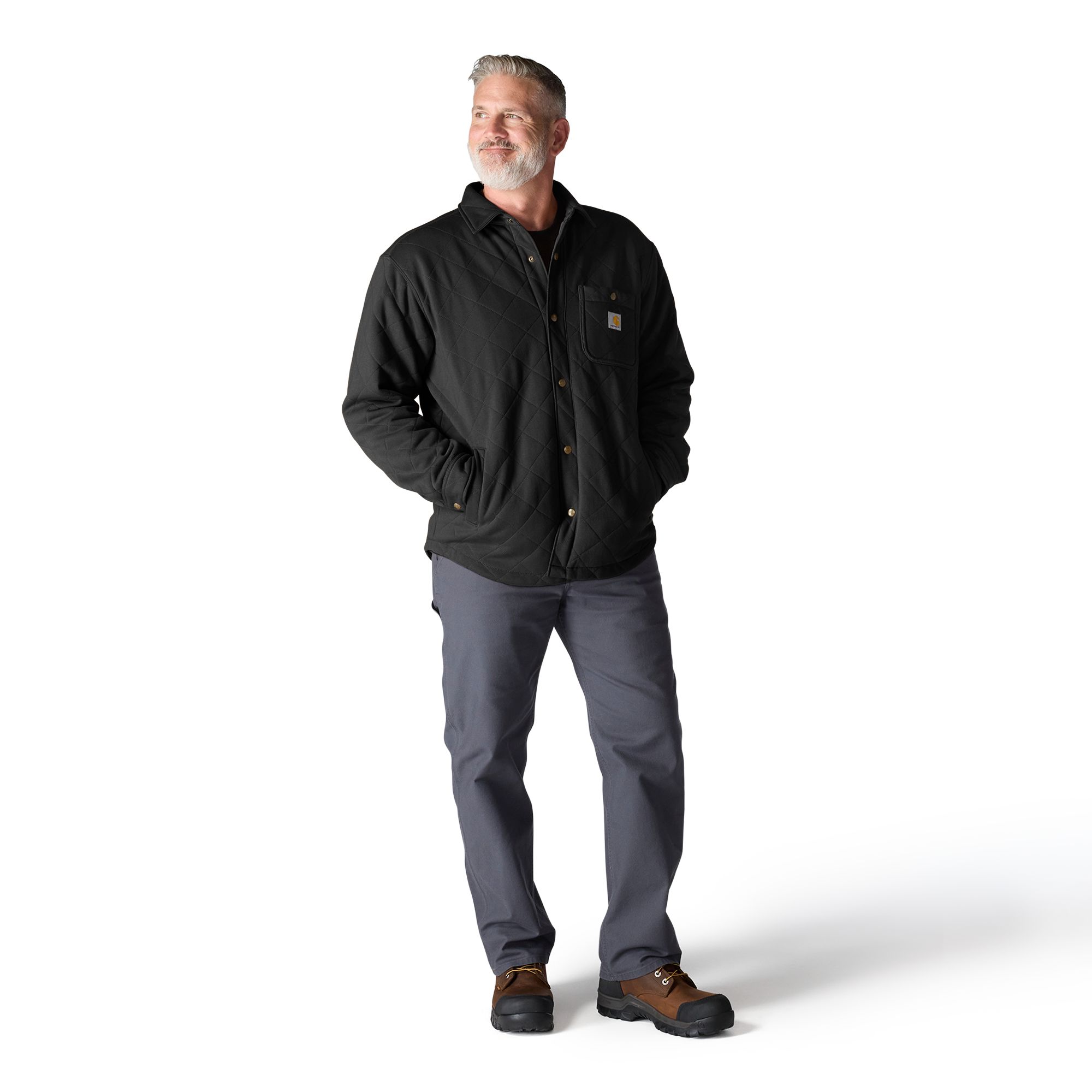 Carhartt Men's Rain Defender® Quilted Water Repellent Sweatshirt