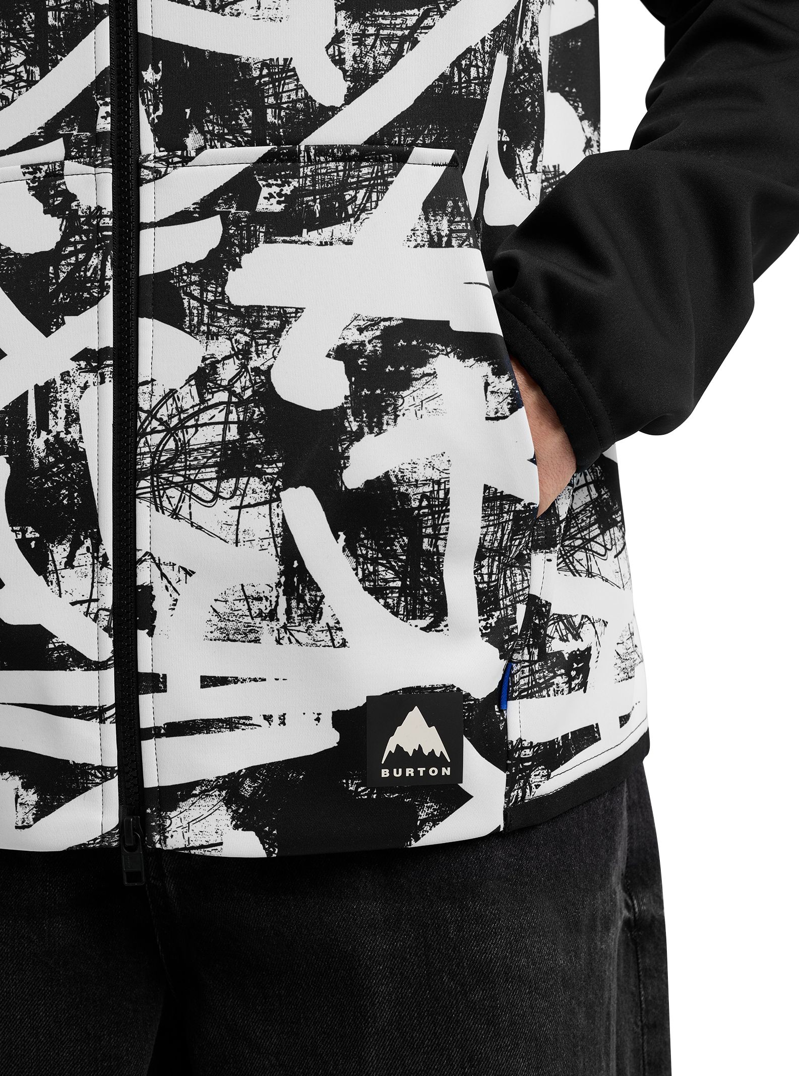 Burton Men's Crown Waterproof Full Zip Hoodie