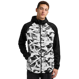 Burton Men's Crown Waterproof Full Zip Hoodie Front_Flat