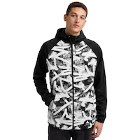 Burton Men's Crown Waterproof Full Zip Hoodie Front_Flat