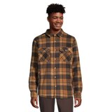 O'Neill Men's Michael Sherpa Lined Overshirt Front_Flat