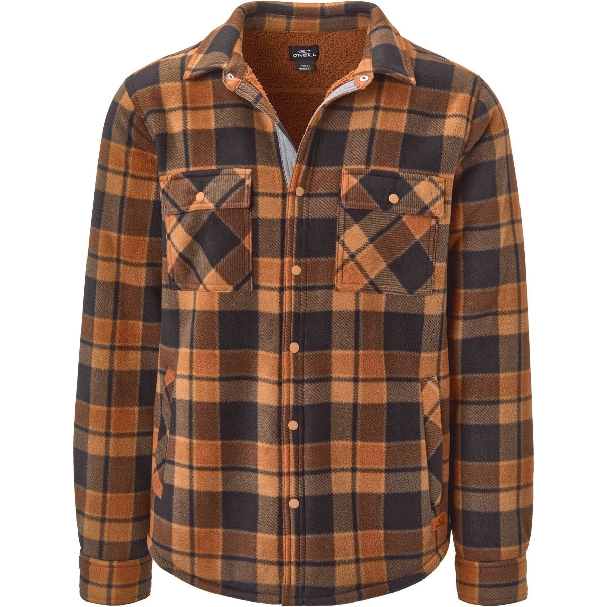 O'Neill Men's Michael Sherpa Lined Overshirt