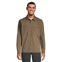 Woods Men's Robson Utility Shirt Front_Flat