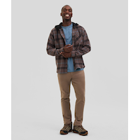 Ripzone Men's Bretton Hooded Flannel Shirt