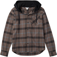 Ripzone Men's Bretton Hooded Flannel Shirt