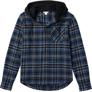 Ripzone Men's Bretton Hooded Flannel Shirt
