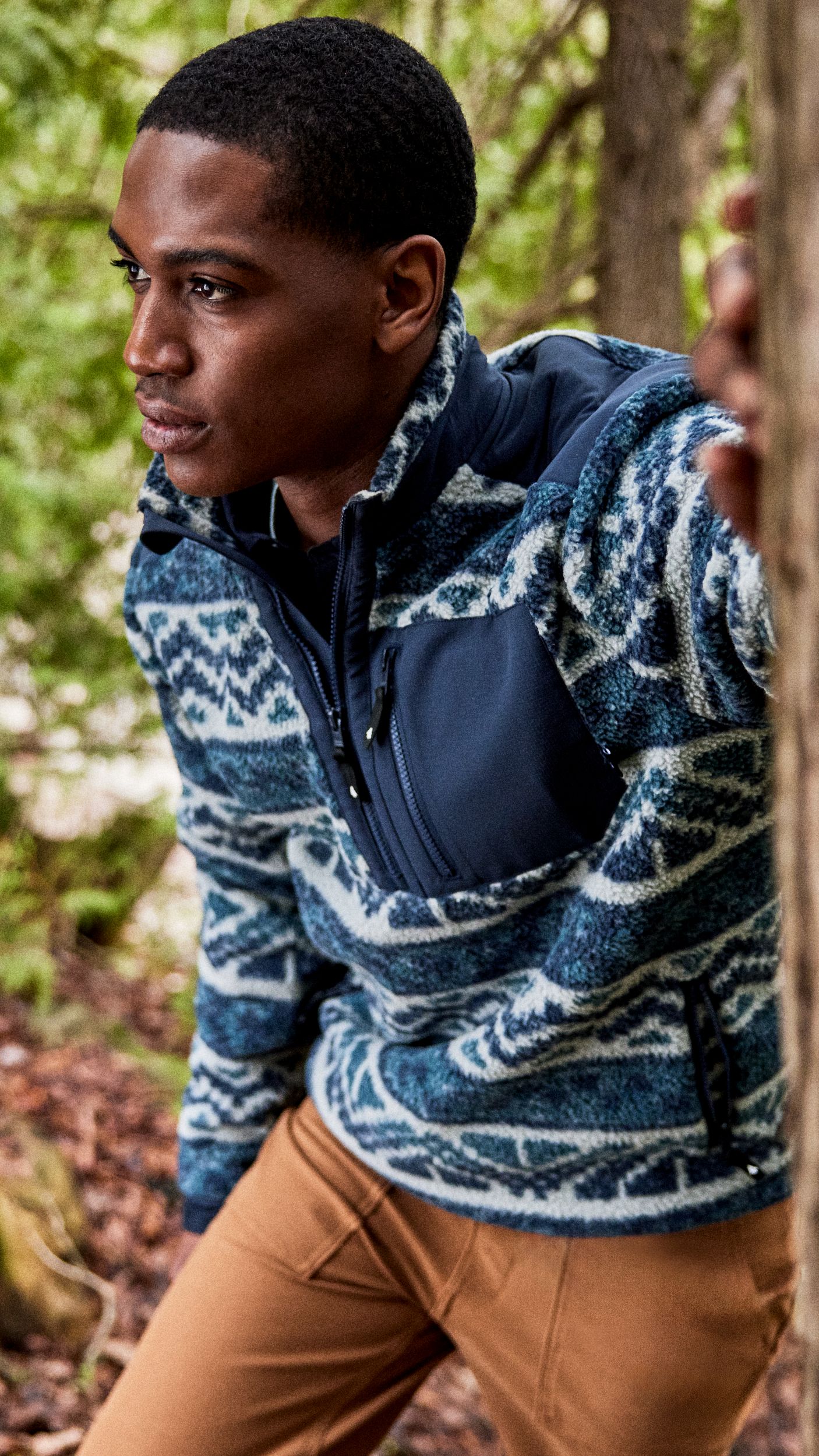 Woods Men's Sheddin 1/4 Zip Relaxed Fit Outdoor Long Sleeve Top