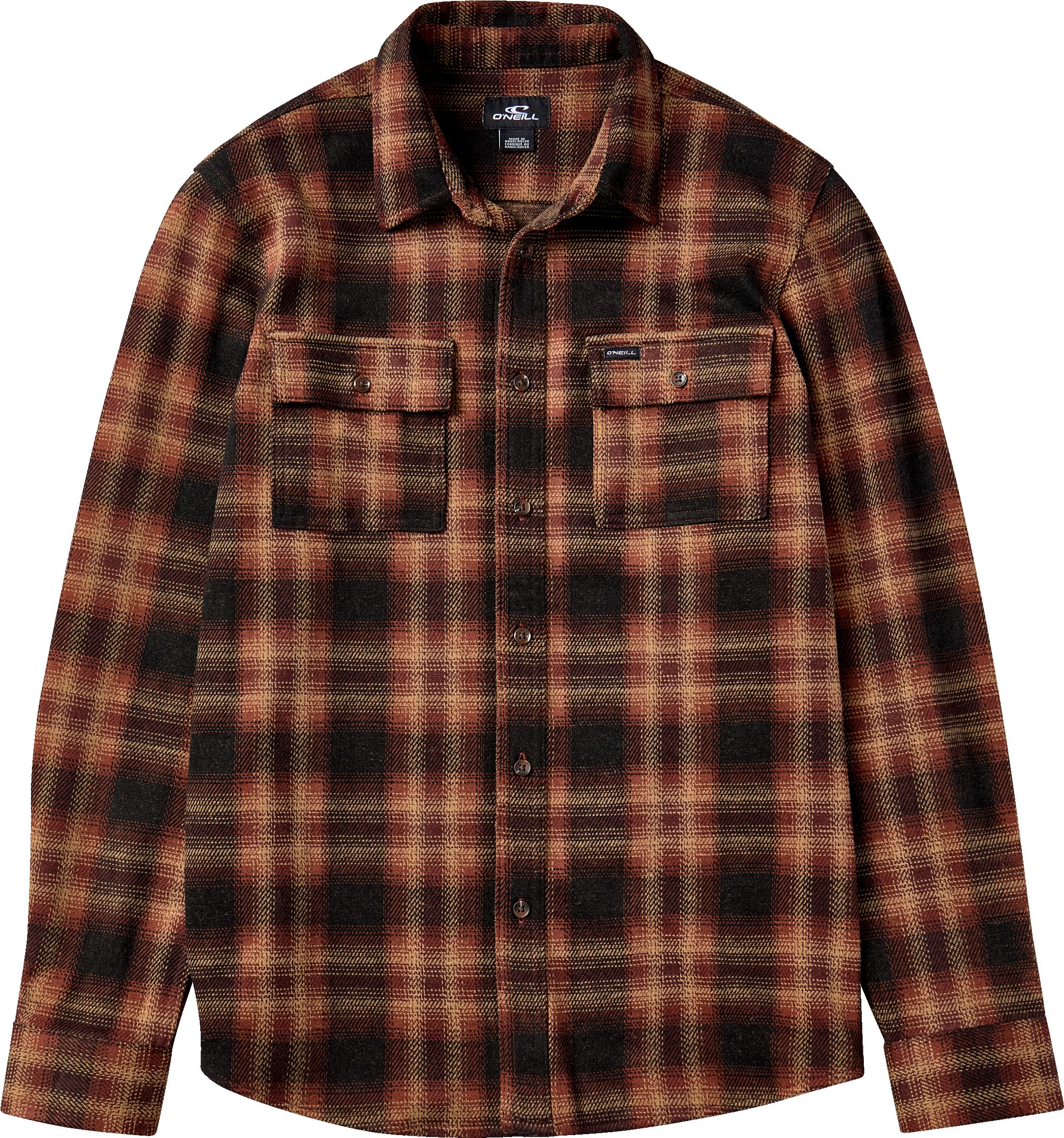 O'Neill Men's Sutton Knit Flannel Shirt