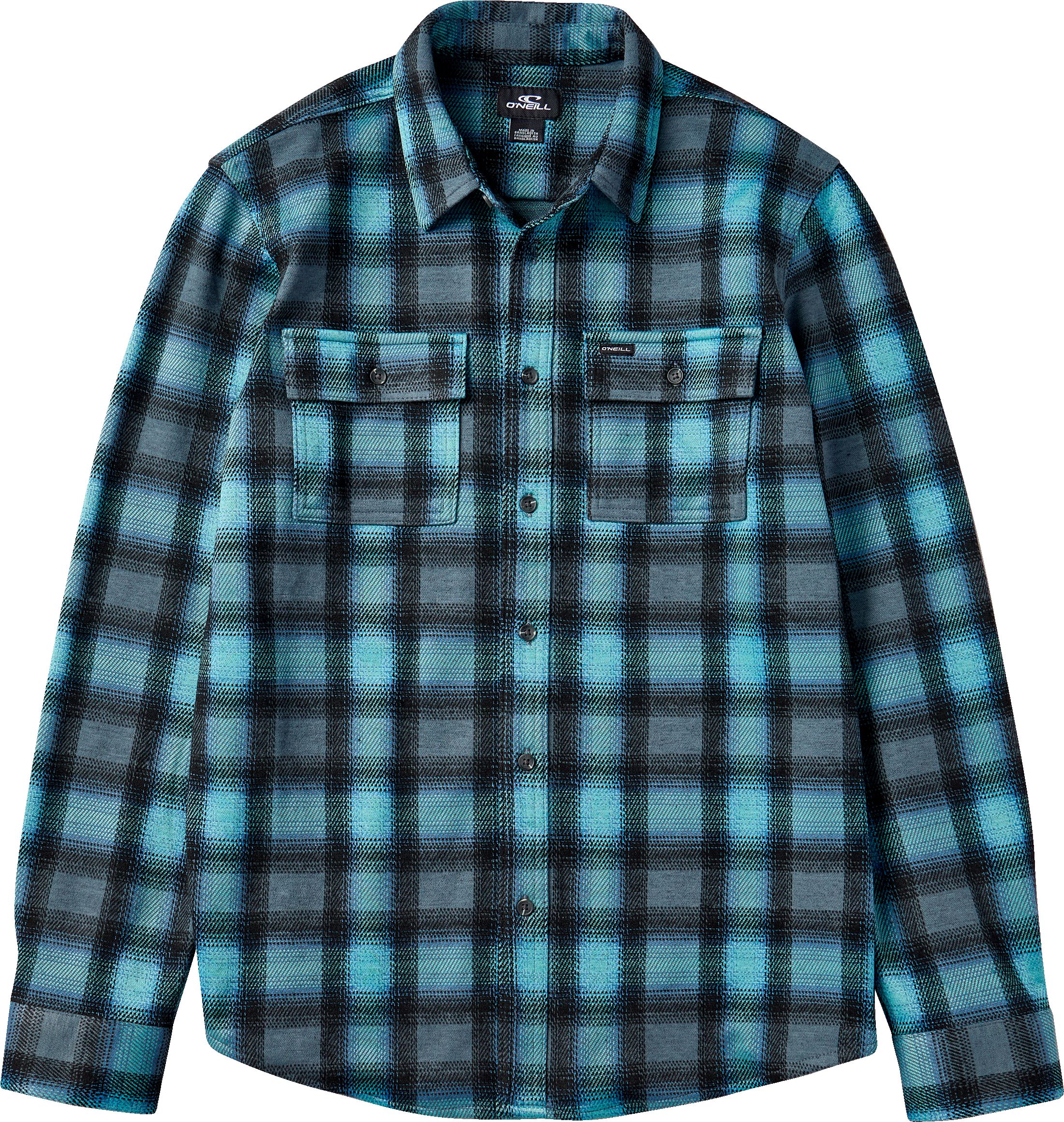 O'Neill Men's Sutton Knit Flannel Shirt