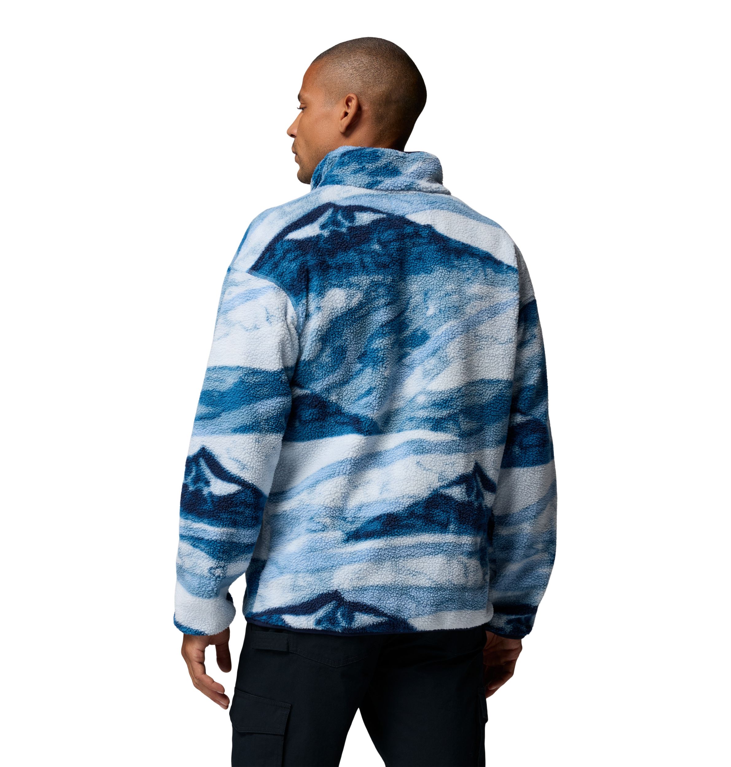 Columbia Men's Helvetia™ II Printed Half Snap Fleece Pullover