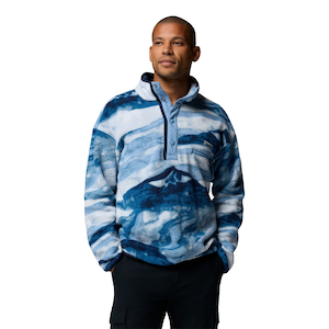 Columbia Men's Helvetia™ II Printed Half Snap Fleece Pullover