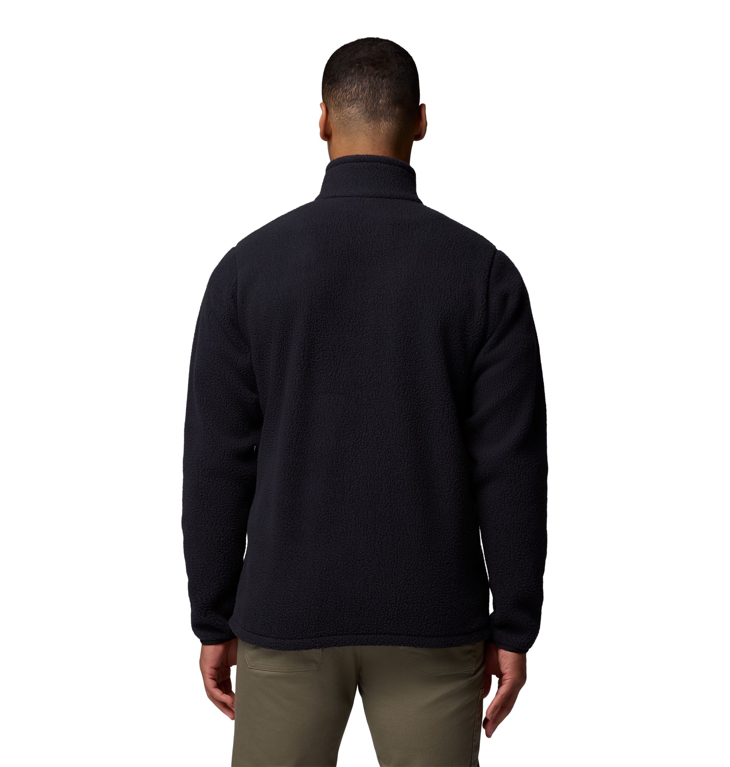 Columbia Men's Jasper Ridge Pebble 1/2 Zip Long Sleeve Fleece Top