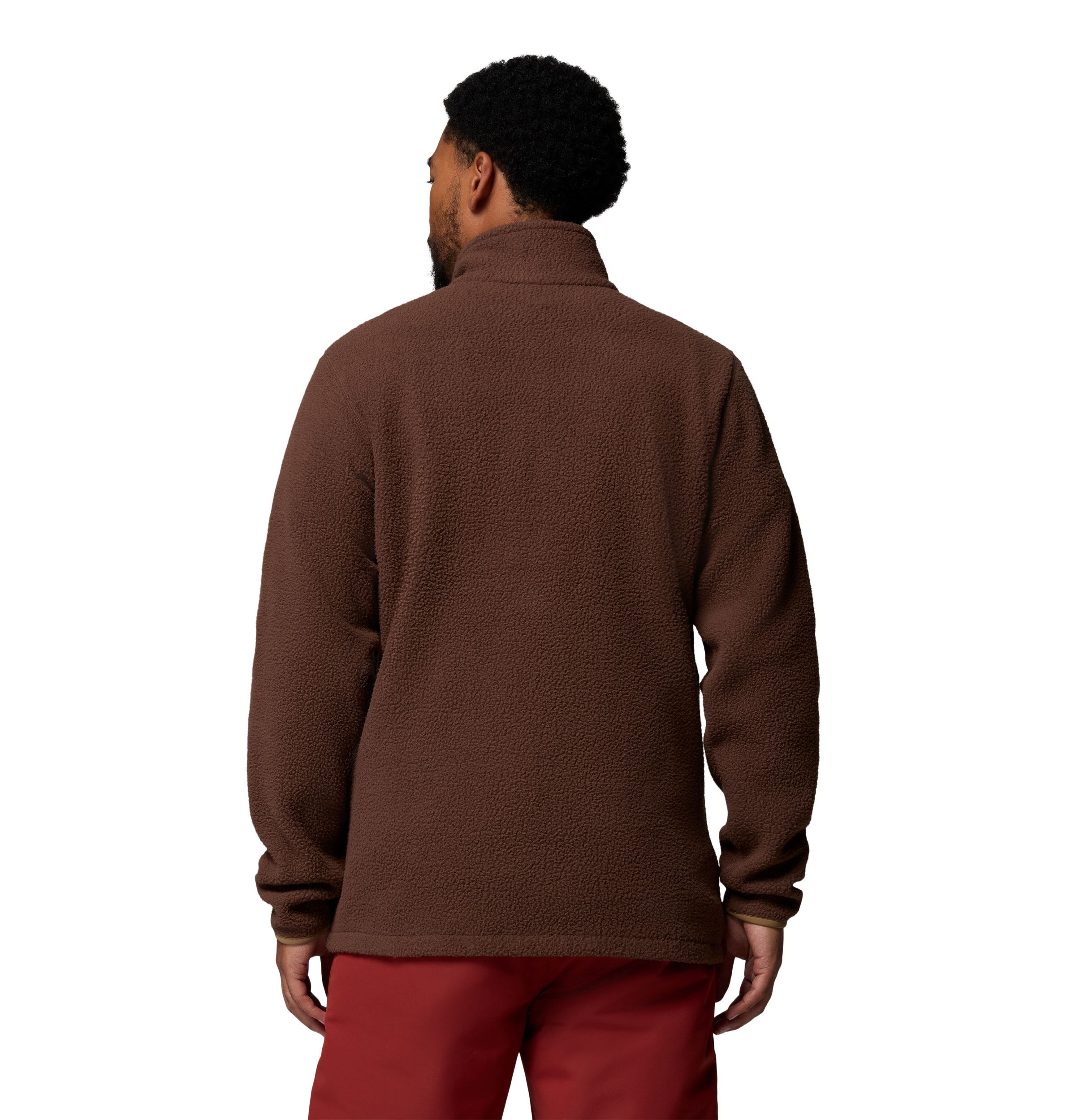 Columbia Men's Jasper Ridge Pebble 1/2 Zip Long Sleeve Fleece Top