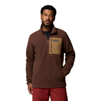 Columbia Men's Jasper Ridge Pebble 1/2 Zip Long Sleeve Fleece Top