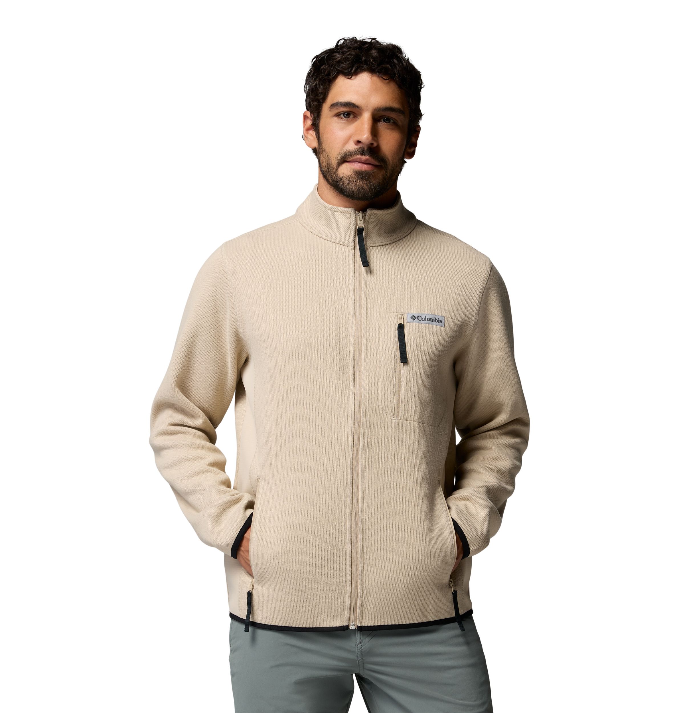 Columbia Men's Sweater Weather Full Zip Long Sleeve Fleece Top