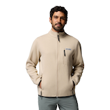 Columbia Men's Sweater Weather Full Zip Long Sleeve Fleece Top Front_Flat
