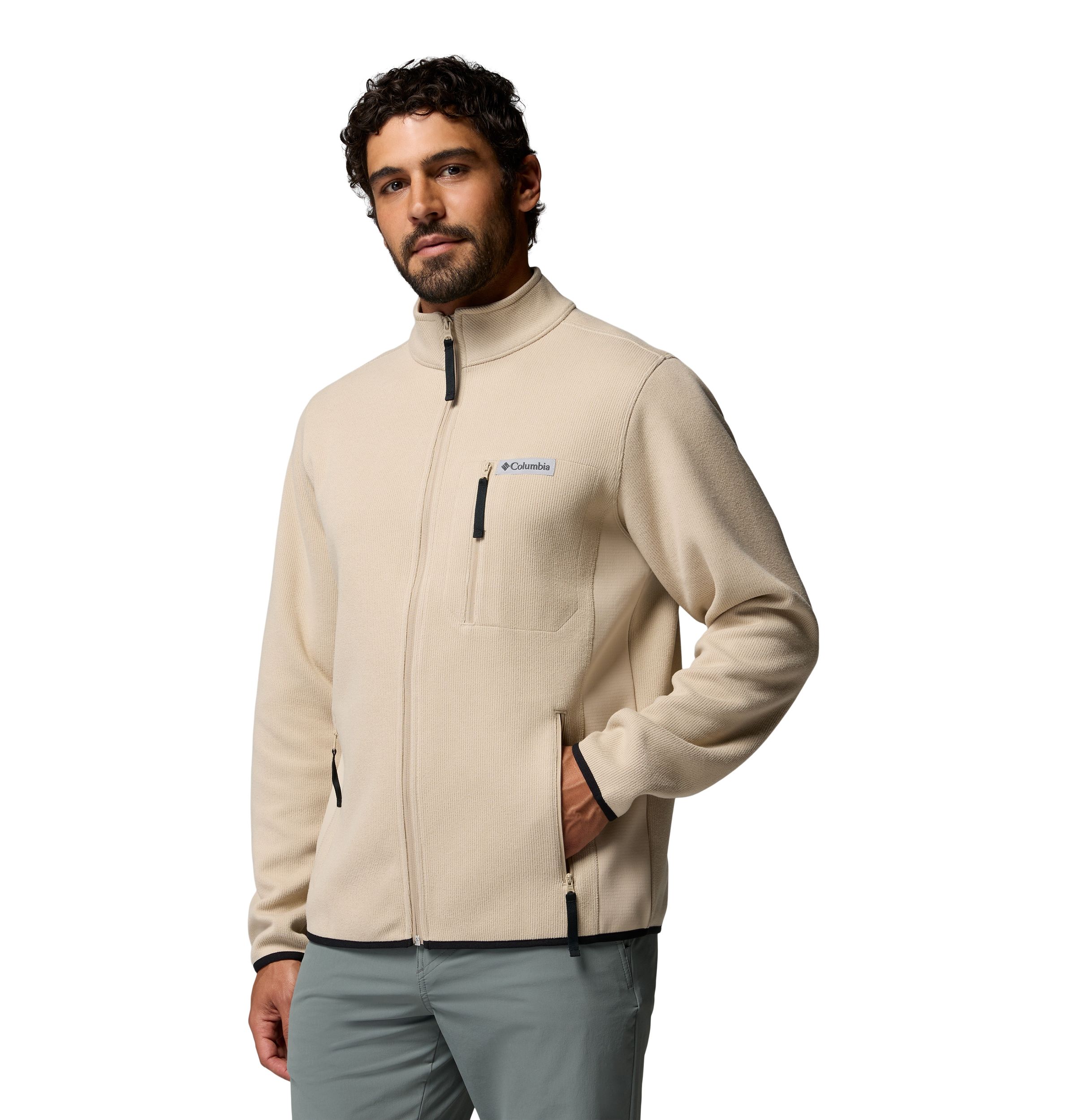 Columbia Men's Sweater Weather Full Zip Long Sleeve Fleece Top