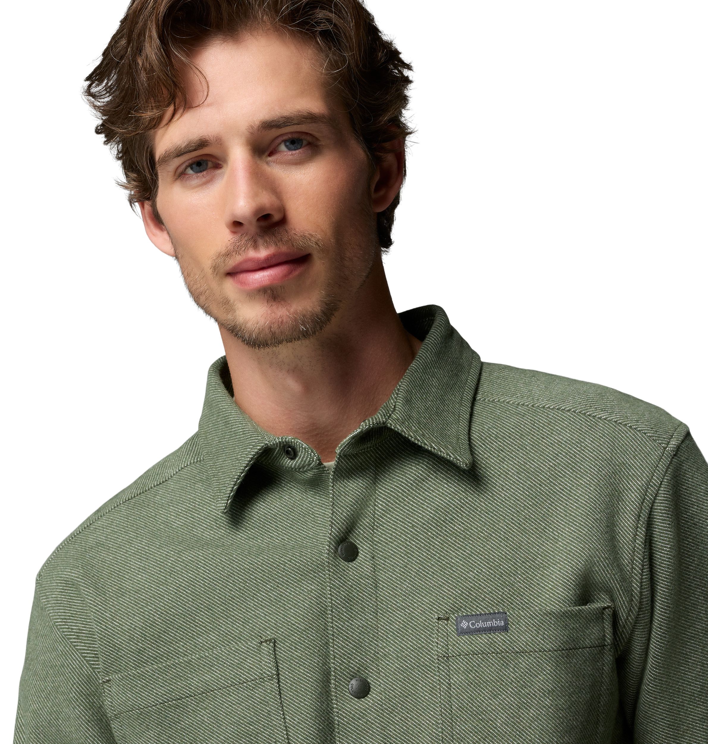 Columbia Men's Twill River Knit Long Sleeve Shirt