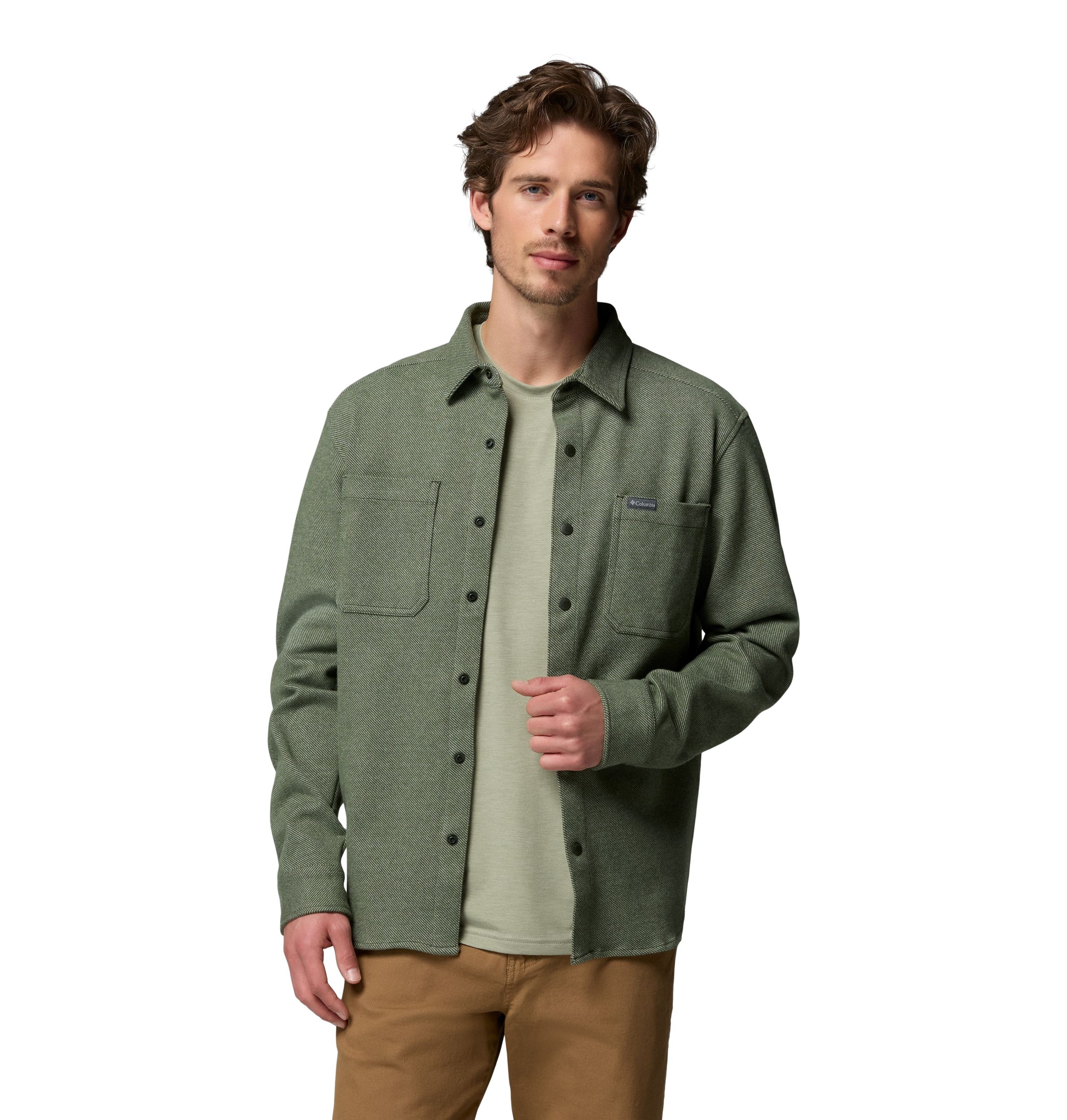 Columbia Men's Twill River Knit Long Sleeve Shirt