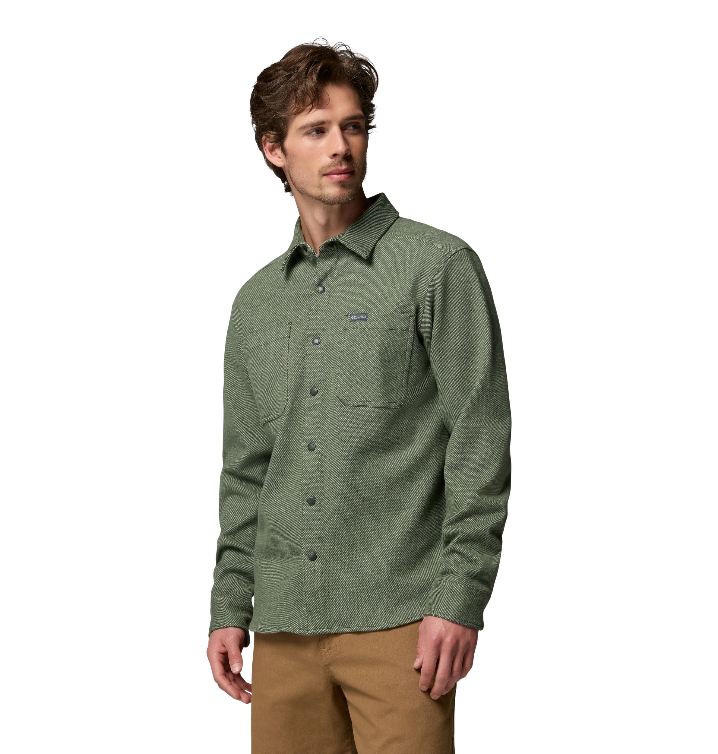 Columbia Men's Twill River Knit Long Sleeve Shirt
