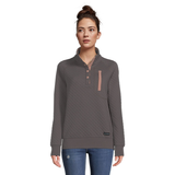 Woods Women's Farnham 2.0 Quilted Sweatshirt Front_Flat