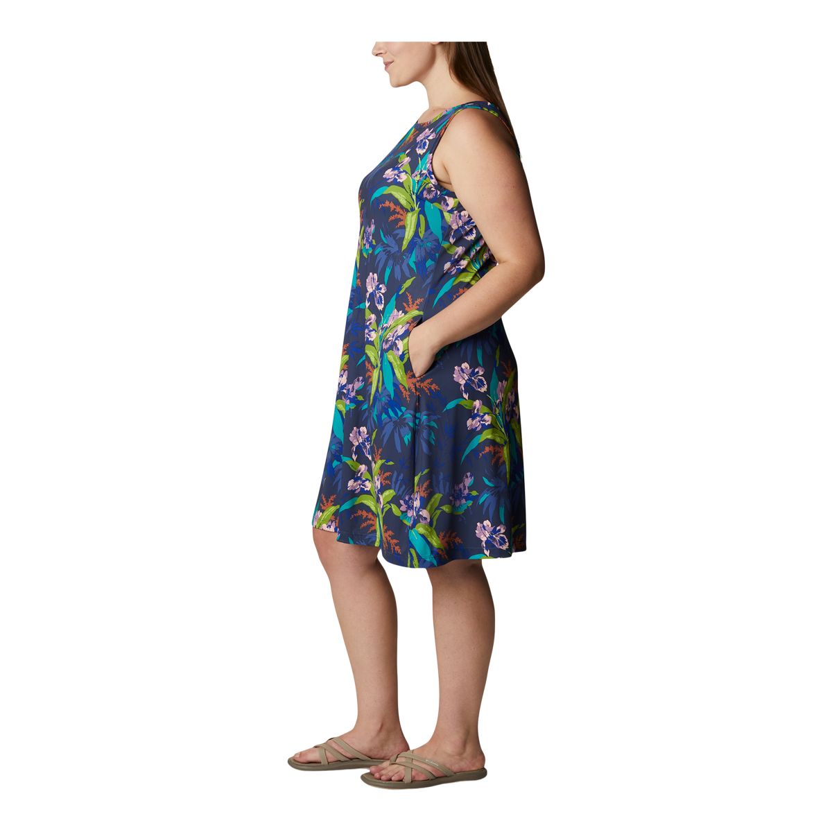 Columbia Women's Plus Size Chill River Printed Dress