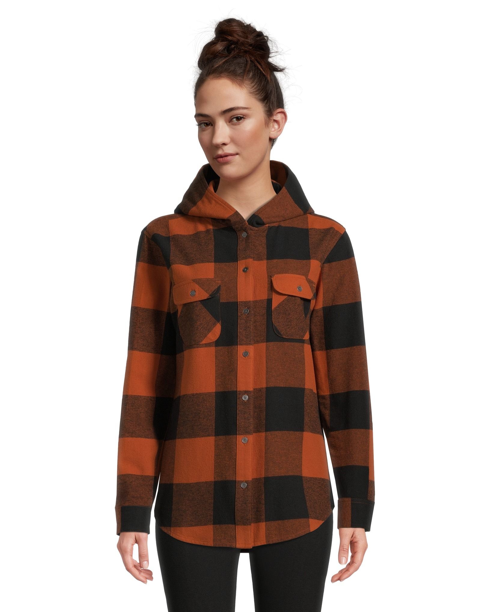 Ripzone Women's Apex Flannel Plaid Shirt, Plus Size