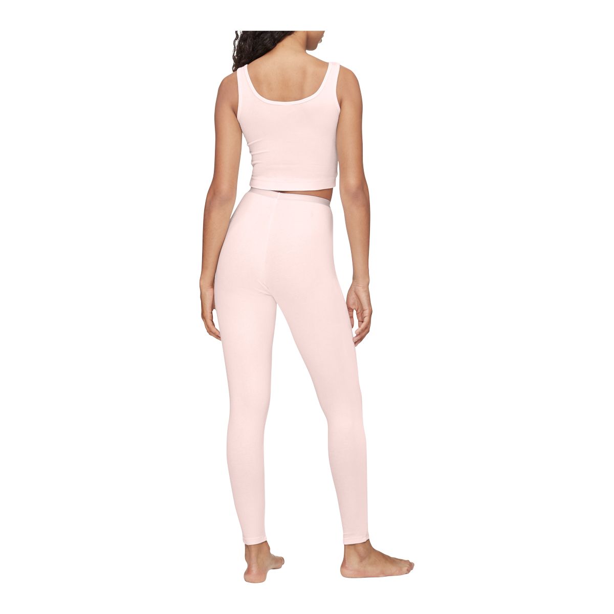 Calvin Klein Women's Pure Ribbed Sleep Leggings, Pants, Lounge, High Rise, Stretch