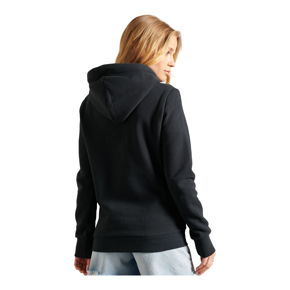 Superdry Women's Rainbow Vintage Logo NS Pullover Hoodie, Kangaroo Pocket