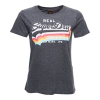 Superdry Women's Logo T Shirt Front_Flat
