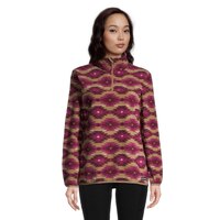 Woods Women's Blakiston 1/4 Zip Light Weight Fleece Front_Flat