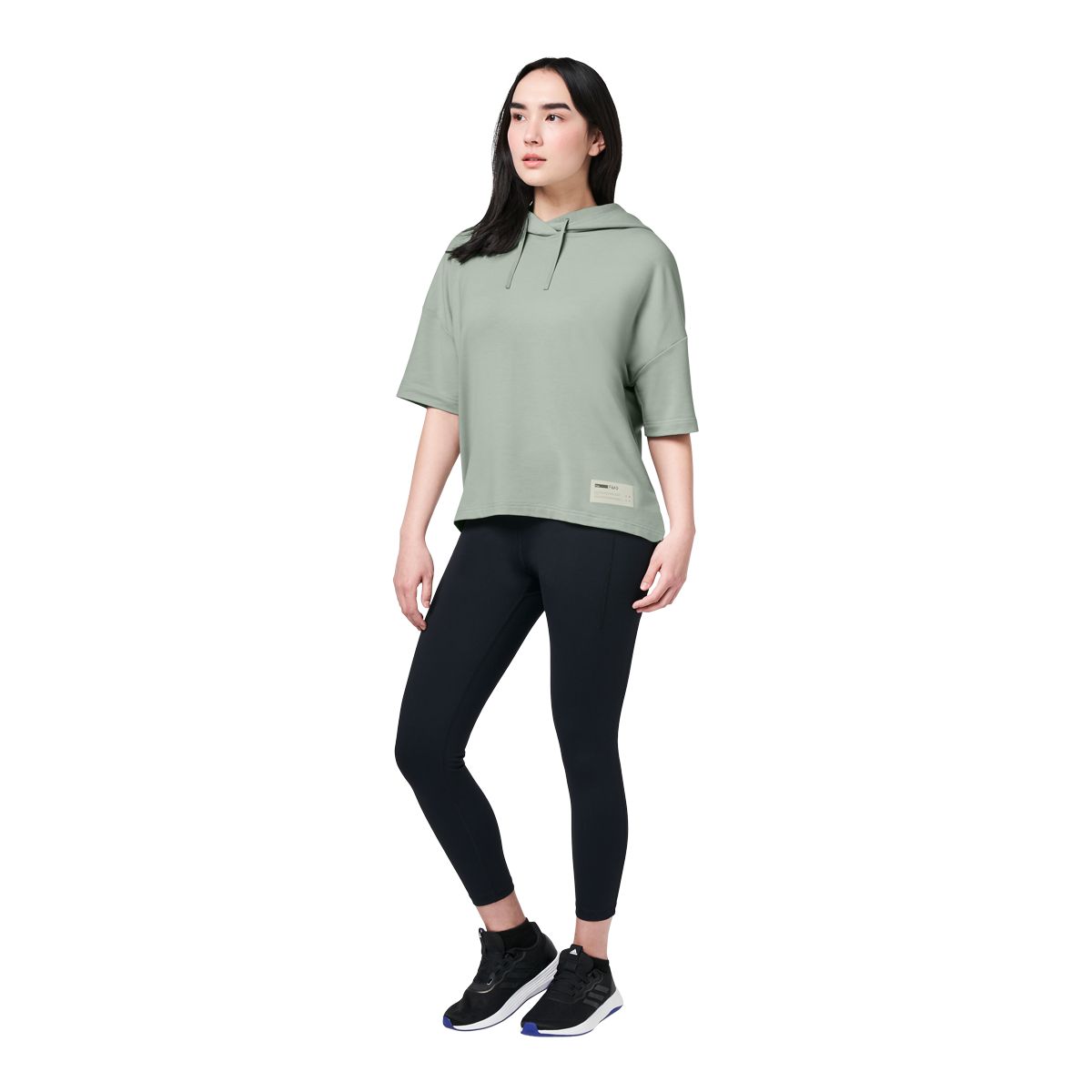 FWD Women's Vented Short Sleeve Hoodie, Oversized | SportChek