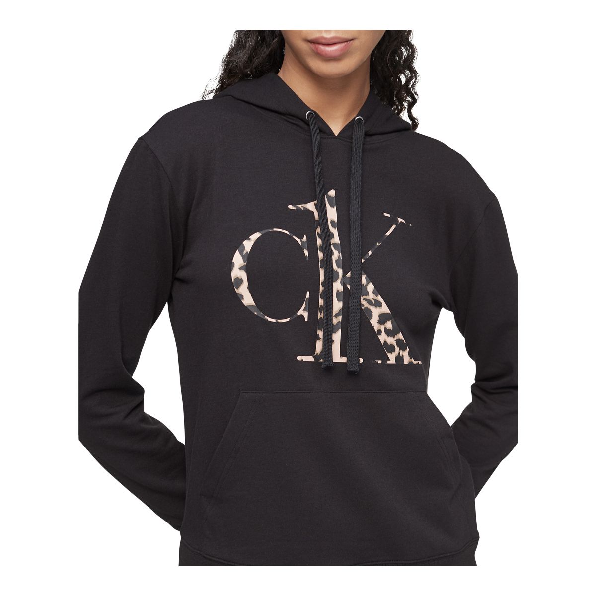 Calvin Klein Women's Glisten Pullover Hoodie