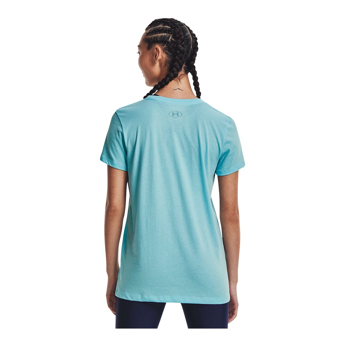 Under Armour Women's Fish Hook Logo Cotton Blend T Shirt