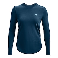 Under Armour Women's Outdoor Long Sleeve Shirt, Loose Fit, Quick Dry Front_Flat