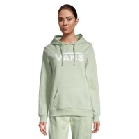 Vans Women's Classic V Pullover Hoodie, Cotton Blend, Kangaroo Pocket Front_Flat