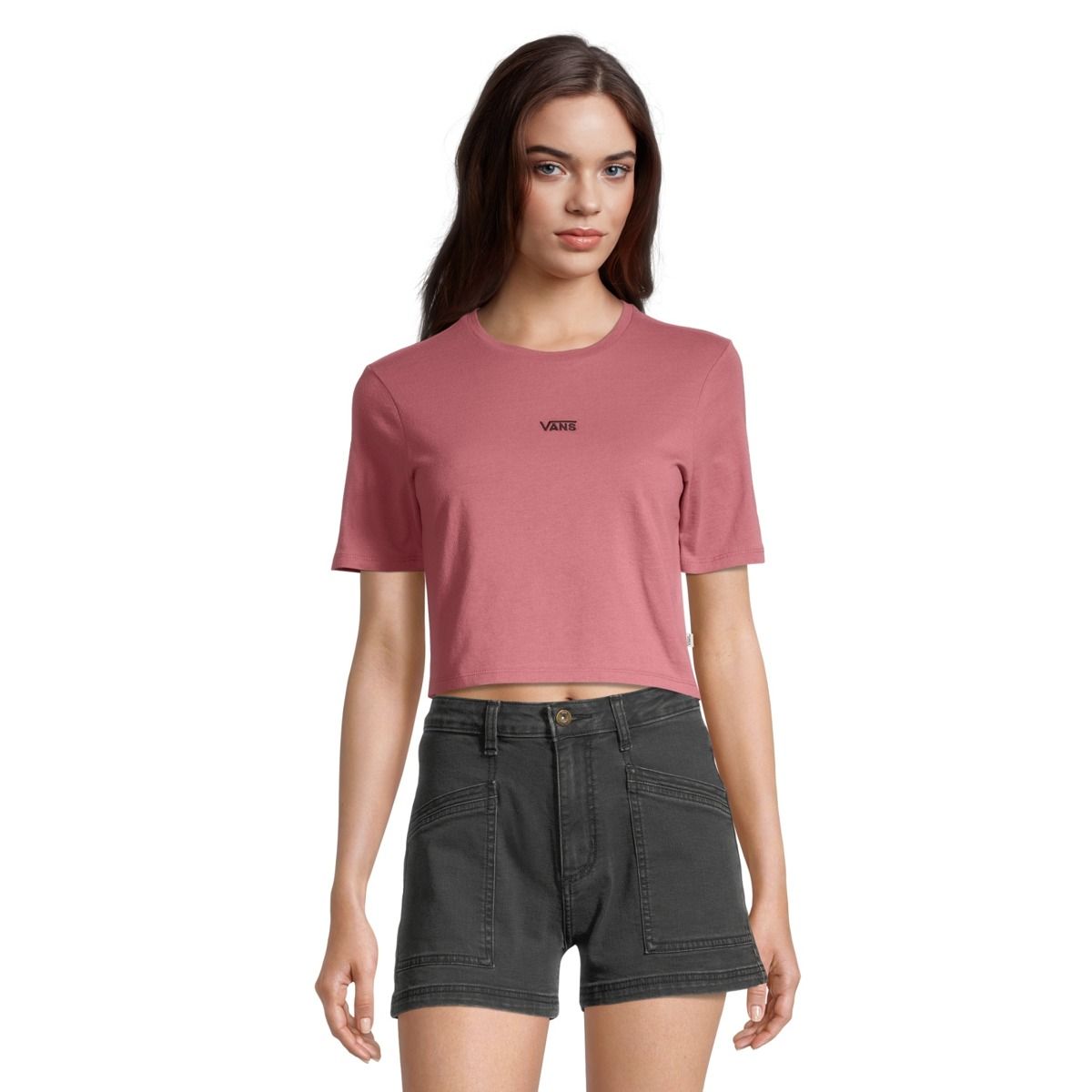 Vans Women's Crop Crew T Shirt