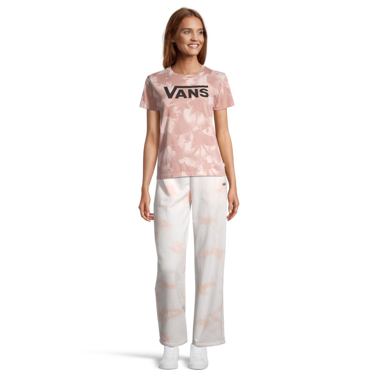Vans Women's Logo Wash Crew T Shirt