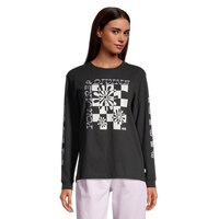 Vans Women's X IWD Divine Energy Boyfriend Long Sleeve Shirt Front_Flat