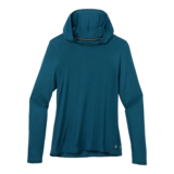 Smartwool Women's Merino S120 Training Hoodie, 100% Wool Front_Flat