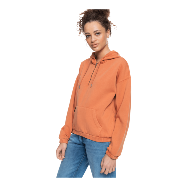 Roxy Women's Down The Line HalfZip Sweatshirt Hoodie, Cotton Blend, Kangaroo Pocket SportChek