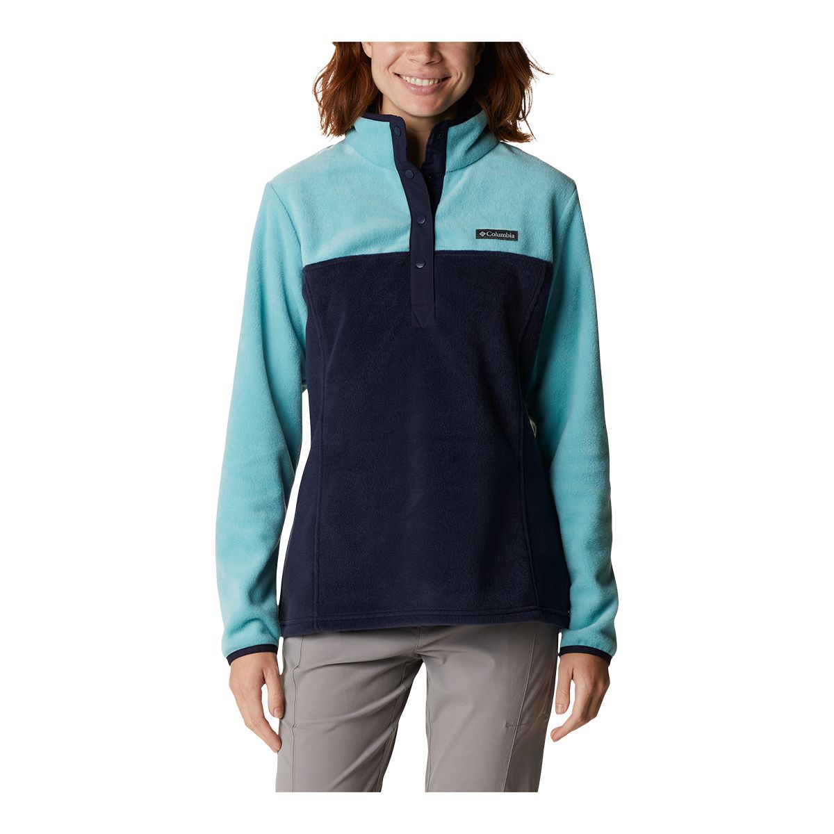 Columbia Women s Benton Springs Half Snap Fleece Sweatshirt Atmosphere