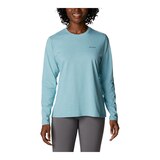 Columbia Women's Sun Trek™ Long Sleeve T Shirt Front_Flat